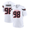 Kooe H.Texans #98 Sheldon Rankins Player White Home Game Stitched Jerseys