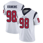 Kooe H.Texans #98 Sheldon Rankins Player White Limited Vapor Untouchable Home Game Stitched Jerseys