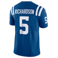Kooe IN.Colts #5 Anthony Richardson Royal Vapor F.U.S.E. Limited Jersey American Stitched Football Jerseys