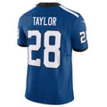 Kooe IN.Colts #28 Jonathan Taylor Blue Vapor F.U.S.E. Limited Jersey American Stitched Jersey