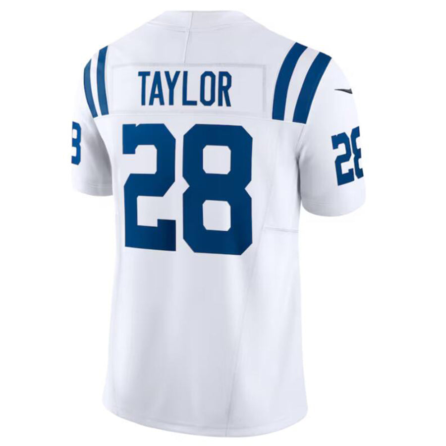 Kooe IN.Colts #28 Jonathan Taylor White Vapor F.U.S.E. Limited Jersey American Stitched Jersey