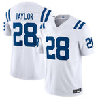 Kooe IN.Colts #28 Jonathan Taylor White Vapor F.U.S.E. Limited Jersey American Stitched Jerseys