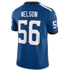 Kooe IN.Colts #56 Quenton Nelson Blue Vapor F.U.S.E. Limited Jersey American Stitched Jerseys