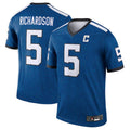 Kooe IN.Colts #5 Anthony Richardson Royal Alternate Legend Jersey American Stitched Jerseys