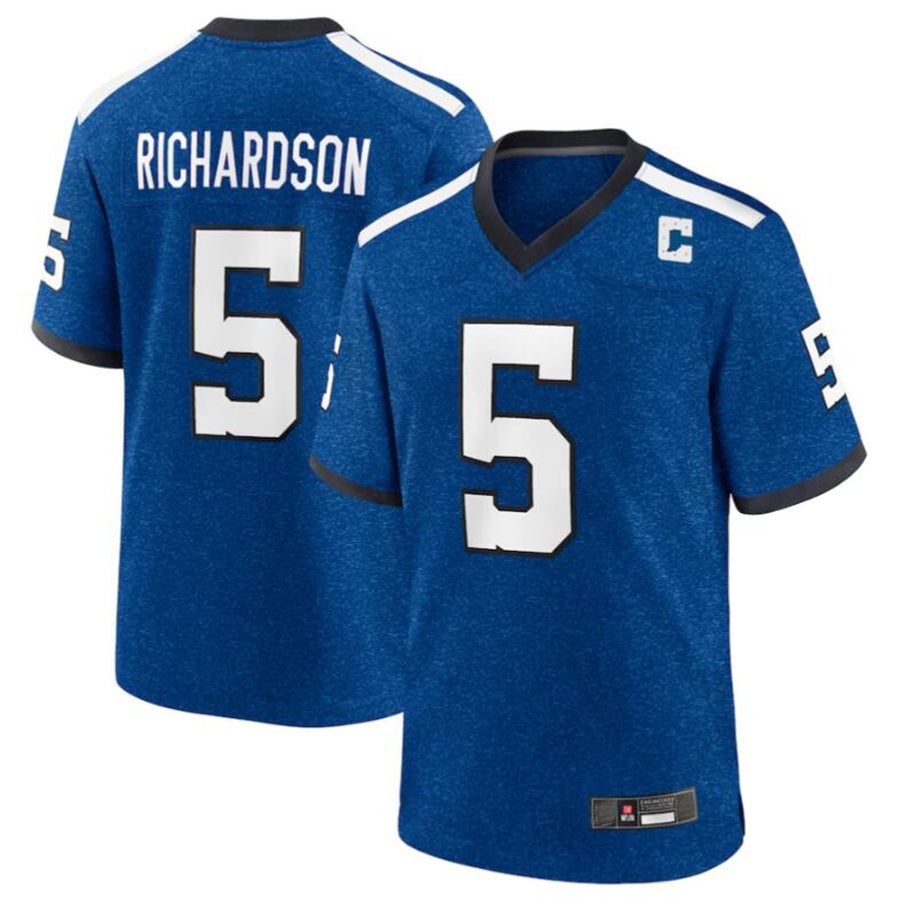 Kooe IN.Colts #5 Anthony Richardson Royal Indiana Nights Alternate Game Jersey American Stitched Jerseys