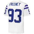 Kooe IN.Colts #93 Dwight Freeney Mitchell & Ness White 2006 Legacy Replica Stitched Puhic Jersey