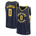 Kooe I.Pacers #0 Tyrese Haliburton  Navy Fast Break Replica Jerseys - Icon Edition