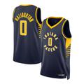 Kooe I.Pacers #0 Tyrese Haliburton Navy Swingman Jerseys - Icon Edition