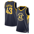 Kooe I.Pacers #43 Pascal Siakam Navy Swingman Jerseys - Icon Edition