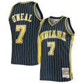 Kooe I.Pacers #7 Jermaine O'Neal Mitchell & Ness Navy 200304 Hardwood Classics Swingman Jerseys