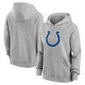 Kooe IN.Colts Heather Gray Club Fleece Hoodie Limited Blank Player Stitched Jerseys