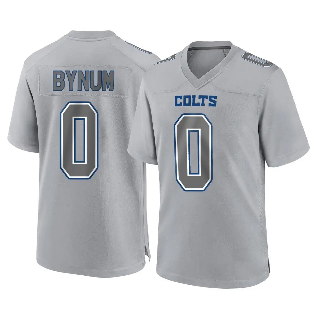 Kooe IN.Colts #0 Camryn Bynum Player Gray Atmosphere Fashion Home Game Stitched Jerseys