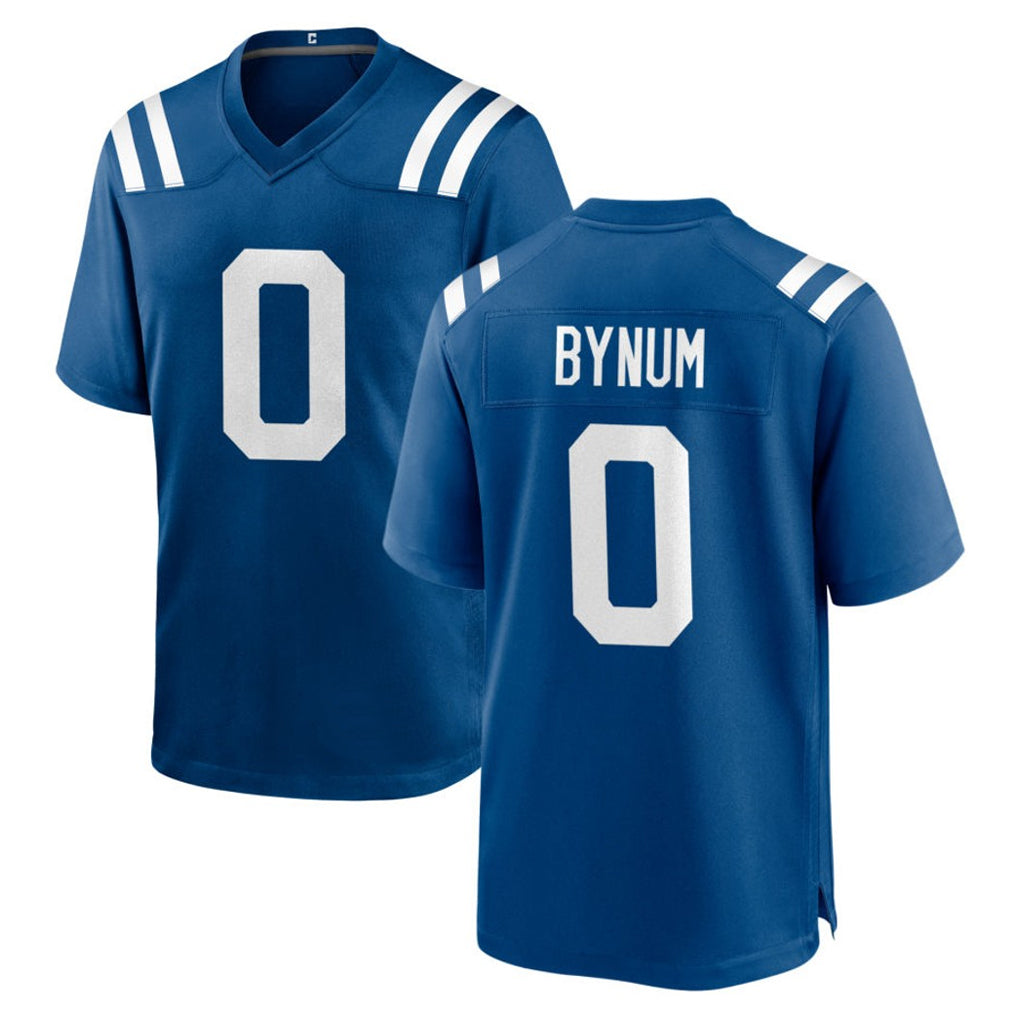 Kooe IN.Colts #0 Camryn Bynum Player Royal Home Game Stitched Jerseys