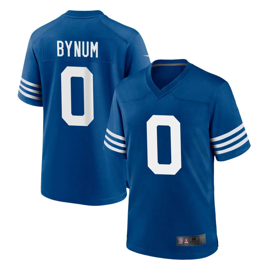 Kooe IN.Colts #0 Camryn Bynum Player Royal Limited Home Game Stitched Jerseys
