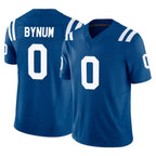 Kooe IN.Colts #0 Camryn Bynum Player Royal Limited Vapor F.U.S.E. Home Game Stitched Jerseys