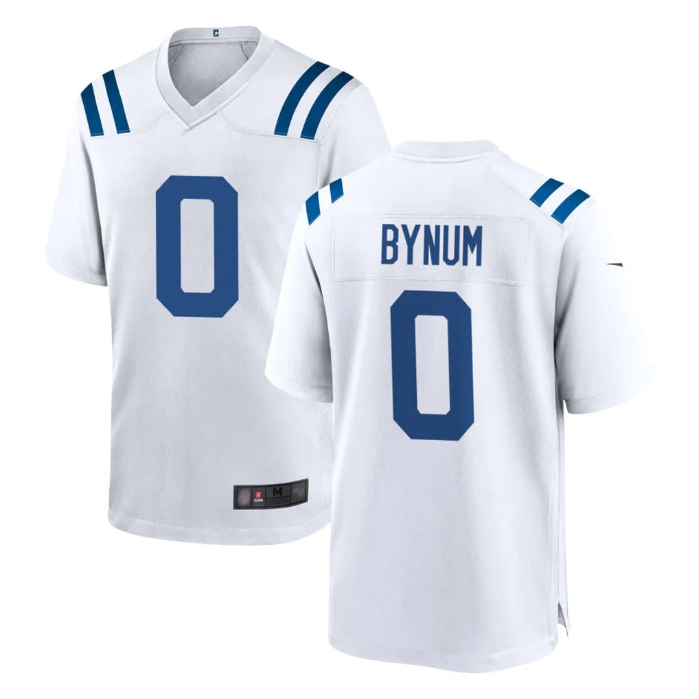 Kooe IN.Colts #0 Camryn Bynum Player White Home Game Stitched Jerseys