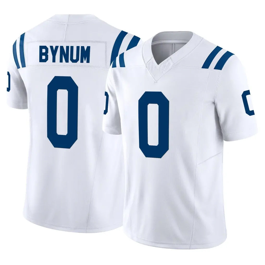 Kooe IN.Colts #0 Camryn Bynum Player White Limited Vapor F.U.S.E. Home Game Stitched Jerseys