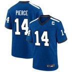Kooe IN.Colts #14 Alec Pierce Player Royal Alternate Indiana Nights Home Game Stitched Jerseys