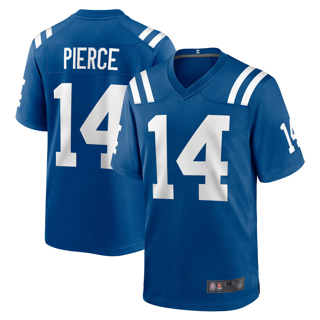 Kooe IN.Colts #14 Alec Pierce Player Royal Home Game Stitched Jerseys