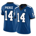 Kooe IN.Colts #14 Alec Pierce Player Royal Limited Indiana Nights Alternate Vapor F.U.S.E. Home Game Stitched Jerseys