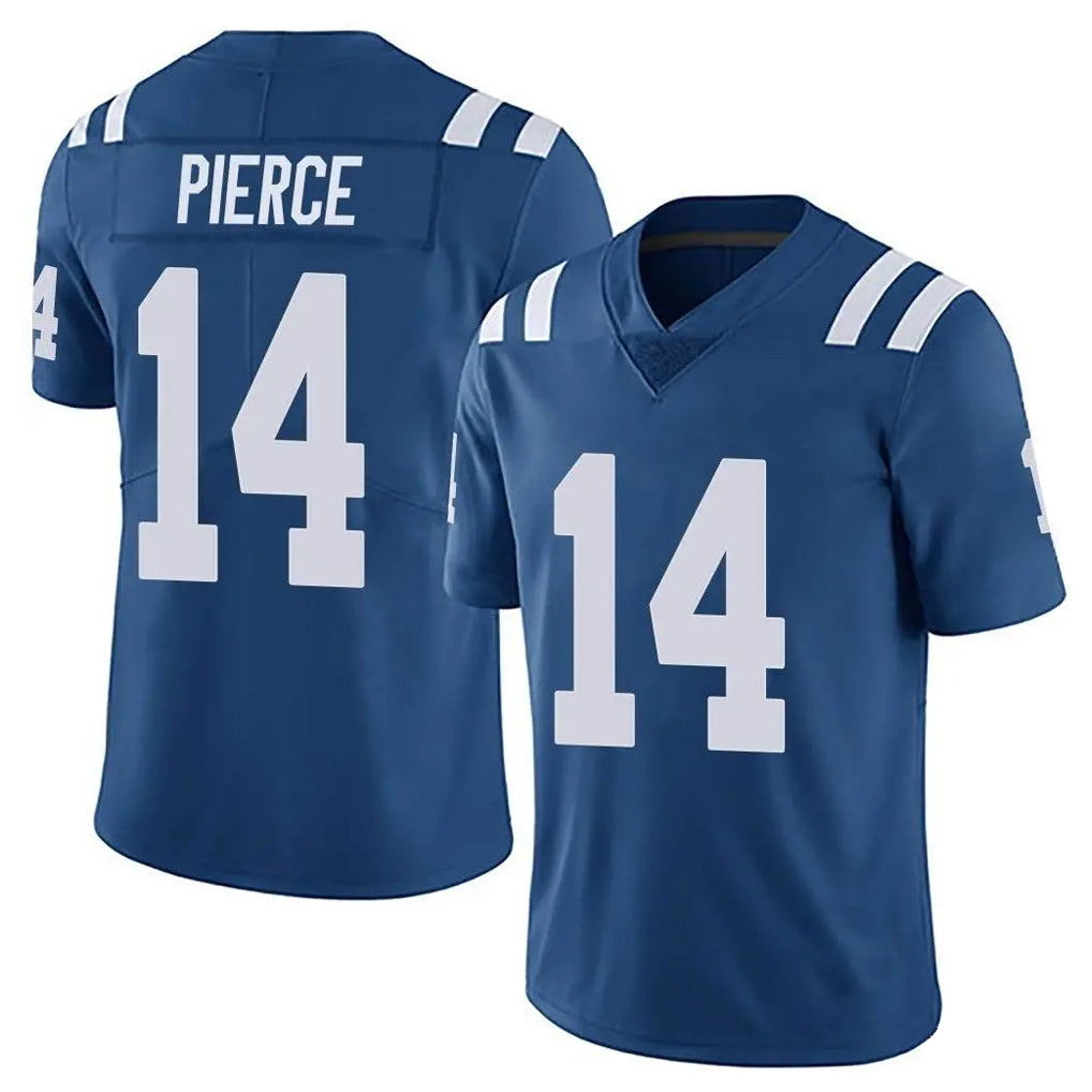 Kooe IN.Colts #14 Alec Pierce Player Royal Limited Vapor Untouchable Home Game Stitched Jerseys