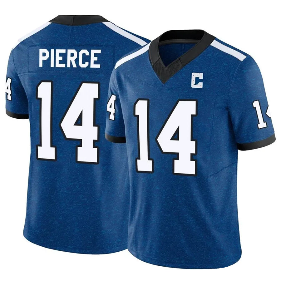 Kooe IN.Colts #14 Alec Pierce Player Royal Vapor F.U.S.E. Limited Stitched Jerseys