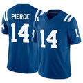Kooe IN.Colts #14 Alec Pierce Player Royal Vapor F.U.S.E. Limited Game Stitched Jerseys