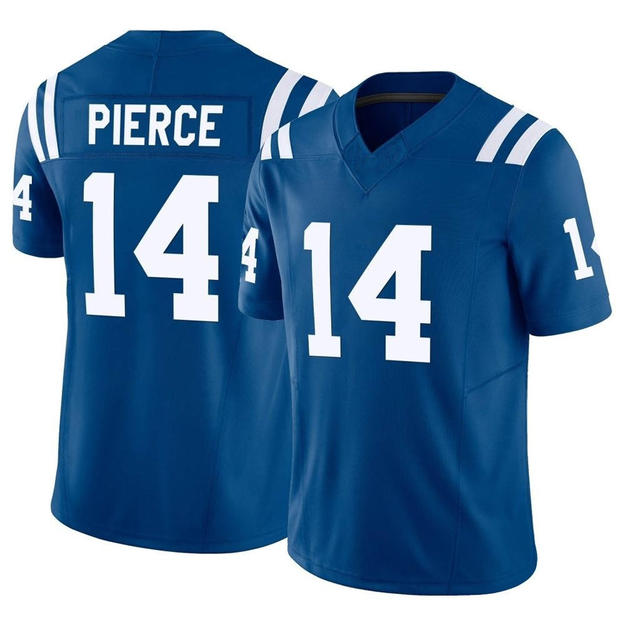 Kooe IN.Colts #14 Alec Pierce Player Royal Vapor F.U.S.E. Limited Game Stitched Jerseys