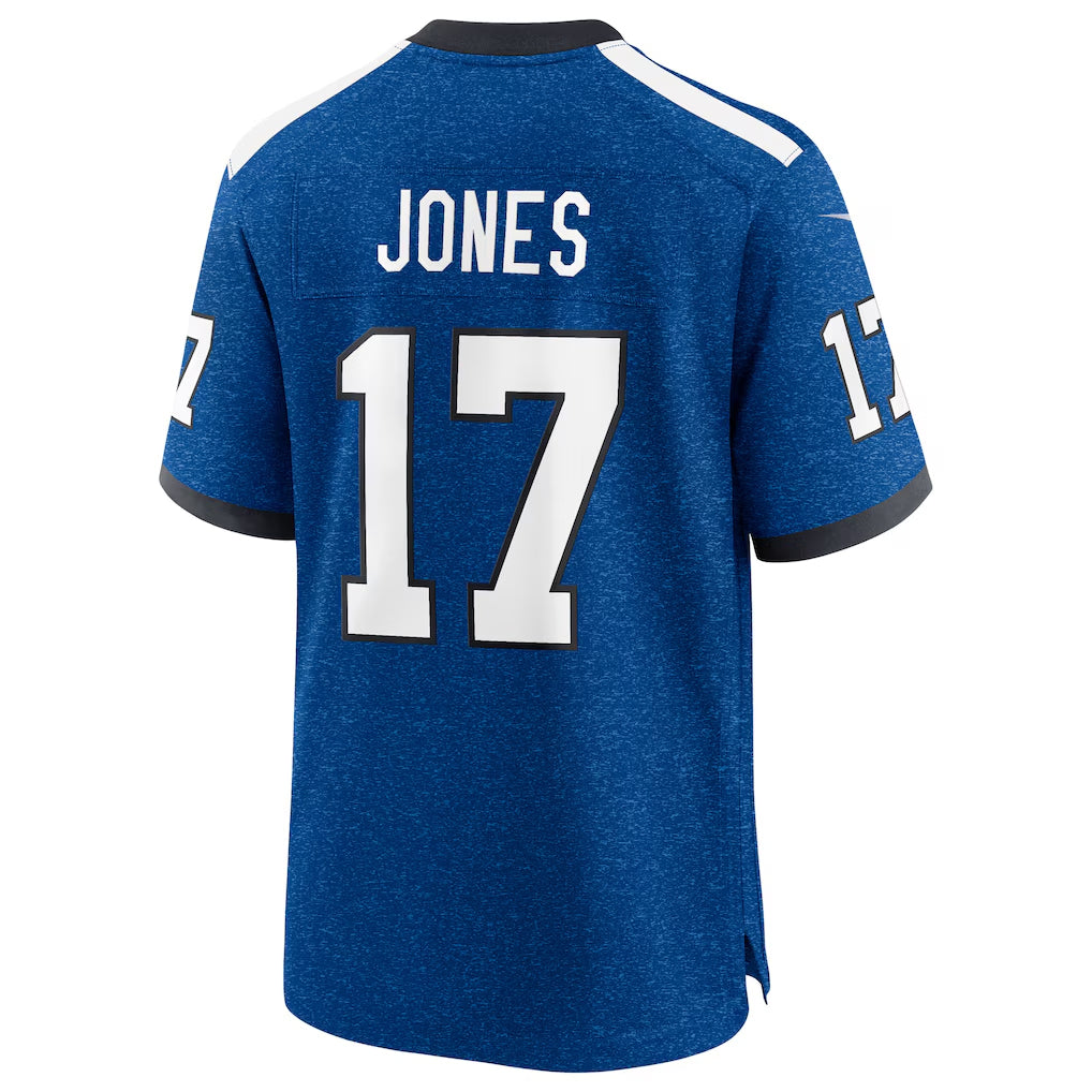 Kooe IN.Colts #17 Daniel Jones Player Alternate 2 Indiana Nights Game Stitched Jerseys