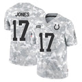 Kooe IN.Colts #17 Daniel Jones Player Arctic Camo Salute To Service Limited Game Stitched Jerseys