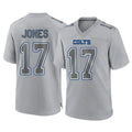 Kooe IN.Colts #17 Daniel Jones Player Gray Atmosphere Fashion Home Game Stitched Jerseys