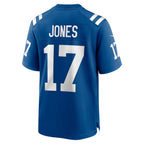 Kooe IN.Colts #17 Daniel Jones Player Royal Home Game Stitched Jerseys