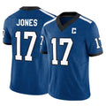Kooe IN.Colts #17 Daniel Jones Player Royal Limited Indiana Nights Alternate Vapor F.U.S.E. Home Game Stitched Jerseys