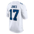 Kooe IN.Colts #17 Daniel Jones Player Tundra White Fashion Game Stitched Jerseys