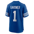 Kooe IN.Colts #1 Ahmad Sauce Gardner Royal Alternate Game Stitched Jerseys