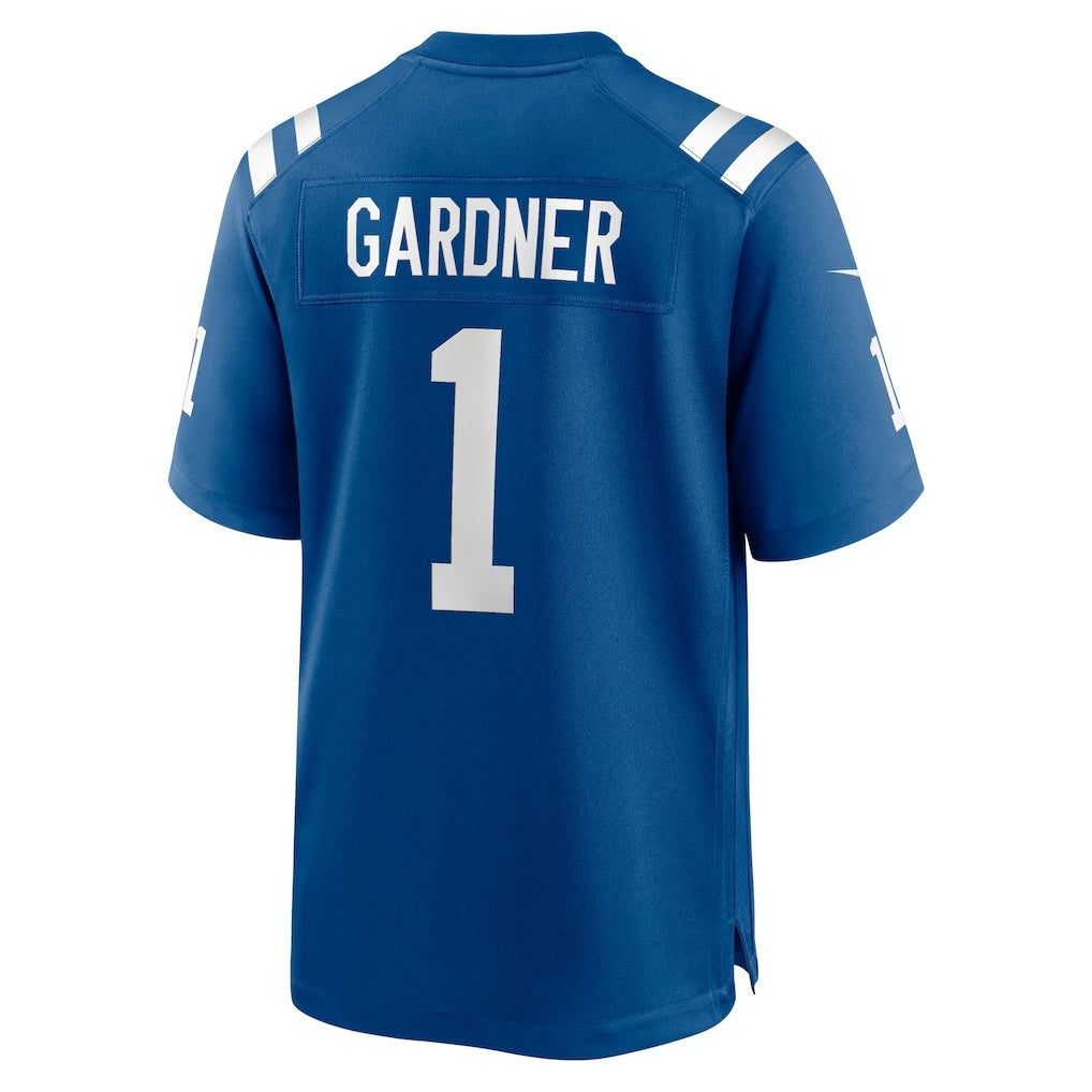 Kooe IN.Colts #1 Ahmad Sauce Gardner Royal Team Game Stitched Jerseys