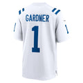 Kooe IN.Colts #1 Ahmad Sauce Gardner White Game Stitched Jerseys