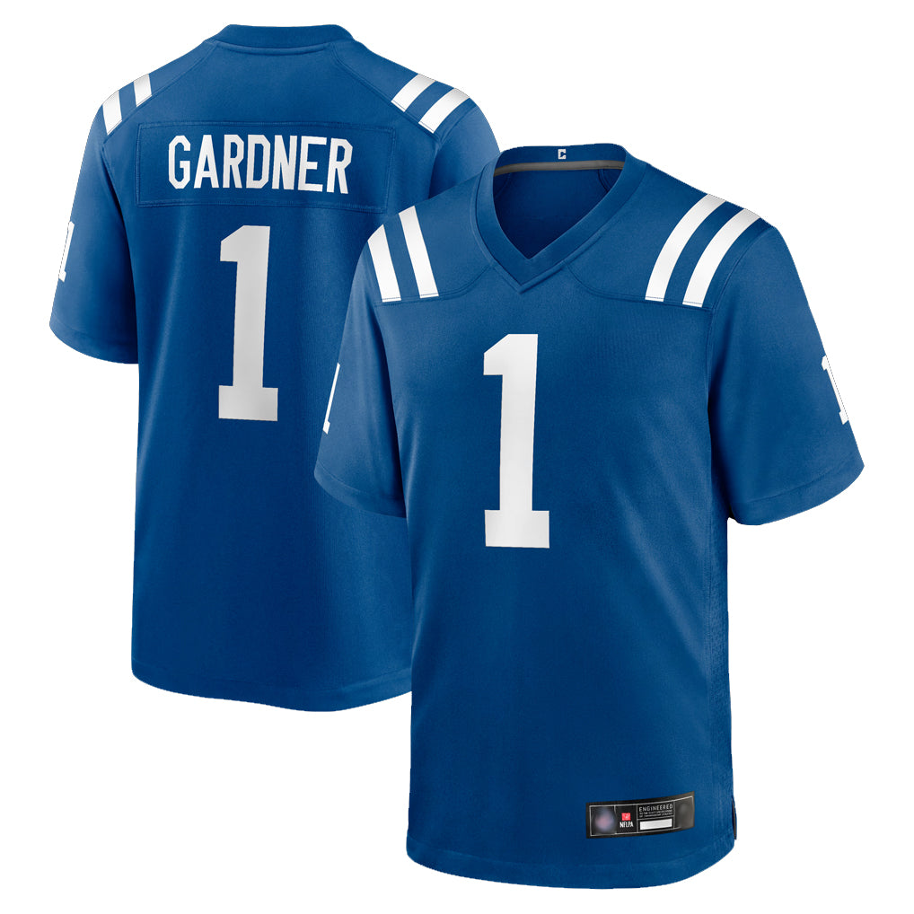 Kooe IN.Colts #1 Sauce Gardner Player Royal Home Game Stitched Jerseys