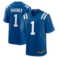 Kooe IN.Colts #1 Sauce Gardner Player Royal Home Game Stitched Jerseys
