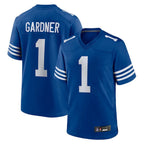 Kooe IN.Colts #1 Sauce Gardner Player Royal Limited Home Game Stitched Jerseys