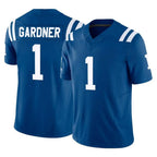 Kooe IN.Colts #1 Sauce Gardner Player Royal Limited Vapor F.U.S.E. Home Game Stitched Jerseys