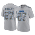 Kooe IN.Colts #27 Justin Walley Player Gray Atmosphere Fashion Home Game Stitched Jerseys