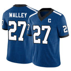Kooe IN.Colts #27 Justin Walley Player Royal Limited Indiana Nights Alternate Vapor F.U.S.E. Home Game Stitched Jerseys