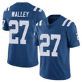 Kooe IN.Colts #27 Justin Walley Player Royal Limited Vapor Untouchable Home Game Stitched Jerseys