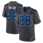 Kooe IN.Colts #28 Jonathan Taylor Anthracite 2026 Rivalries Collection Game Stitched Jerseys