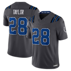 Kooe IN.Colts #28 Jonathan Taylor Anthracite 2026 Rivalries Collection Limited Stitched Jerseys