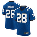 Kooe IN.Colts #28 Jonathan Taylor Player Royal Alternate Indiana Nights Home Game Stitched Jerseys