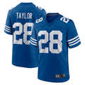 Kooe IN.Colts #28 Jonathan Taylor Player Royal Limited Home Game Stitched Jerseys