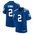 Kooe IN.Colts #2 Josh Downs Player Royal Alternate Indiana Nights Home Game Stitched Jerseys