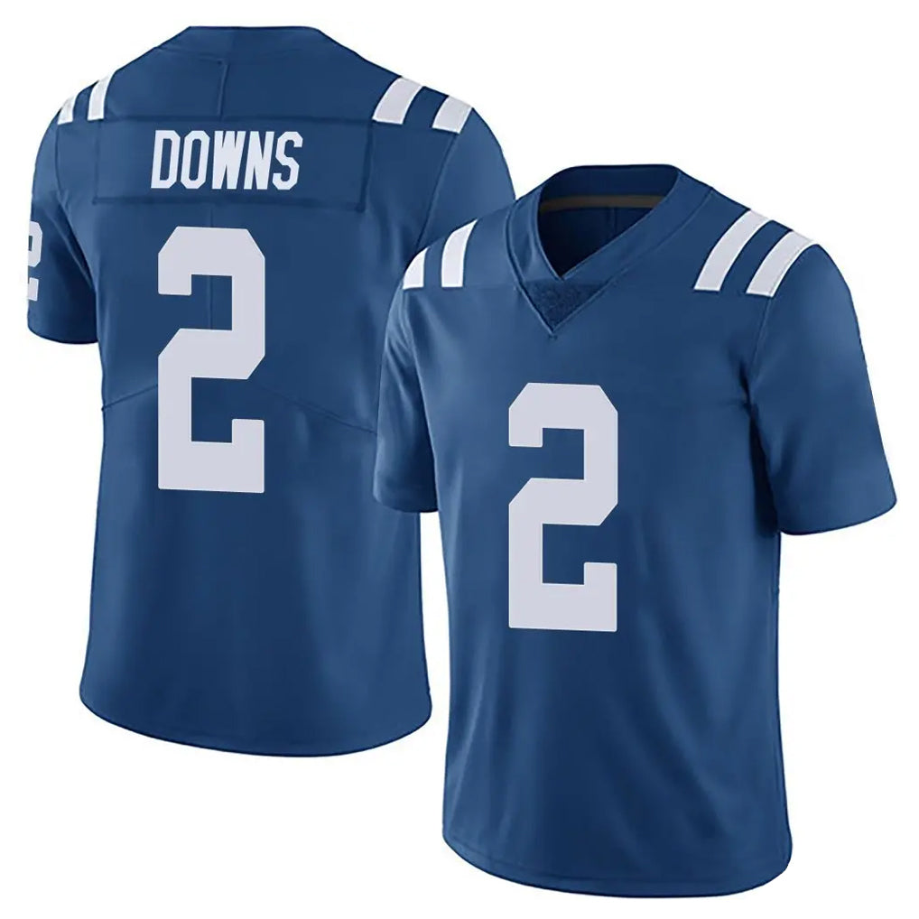 Kooe IN.Colts #2 Josh Downs Player Royal Limited Vapor Untouchable Home Game Stitched Jerseys